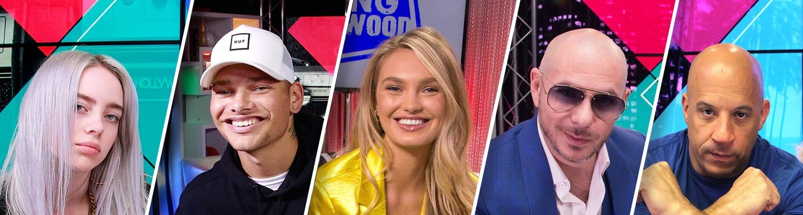 Young Hollywood guests including Billie Eilish, Pitbull and Vin Diesel